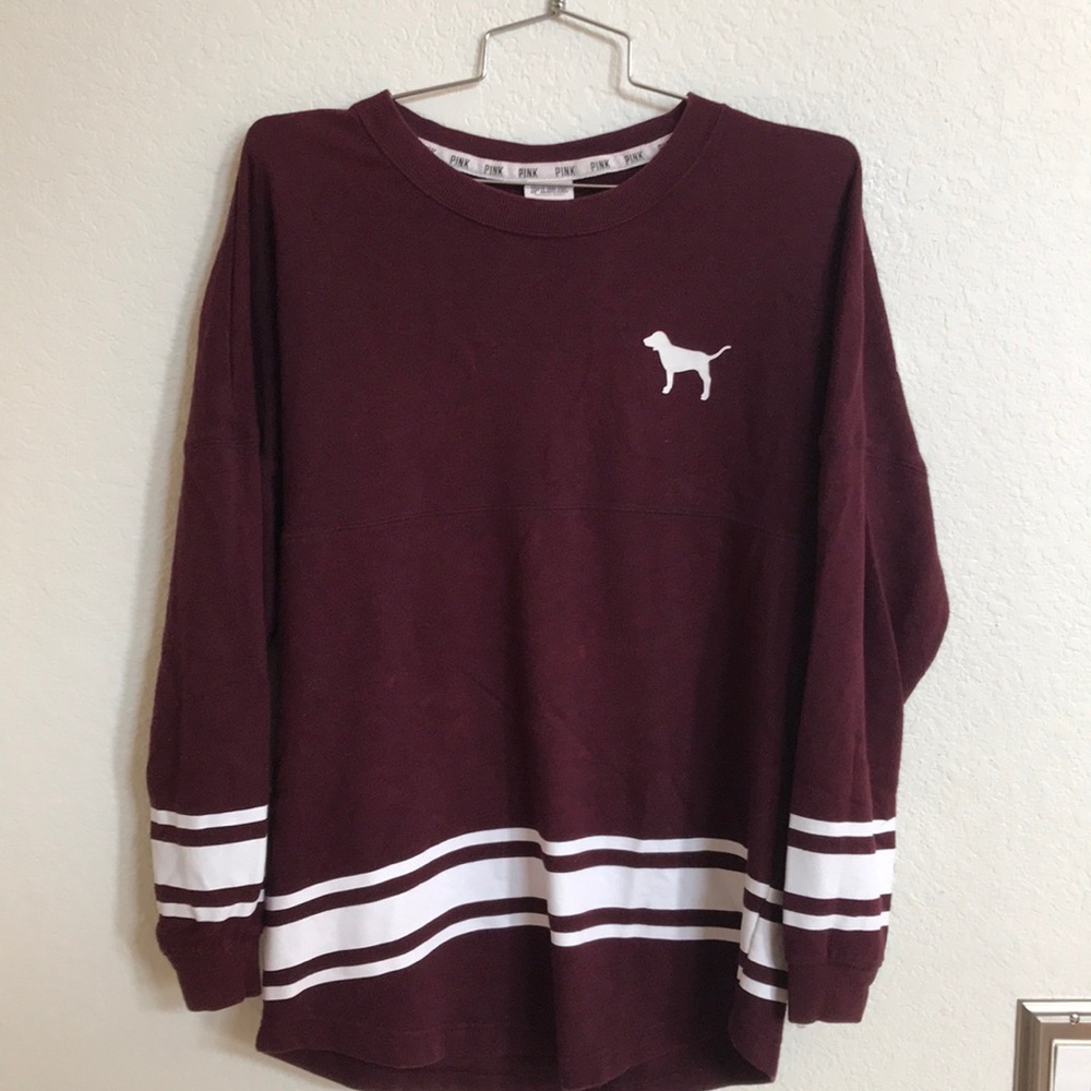 Victoria Secret Pink top sweatshirt XS Xsmall - Picture 3 of 8